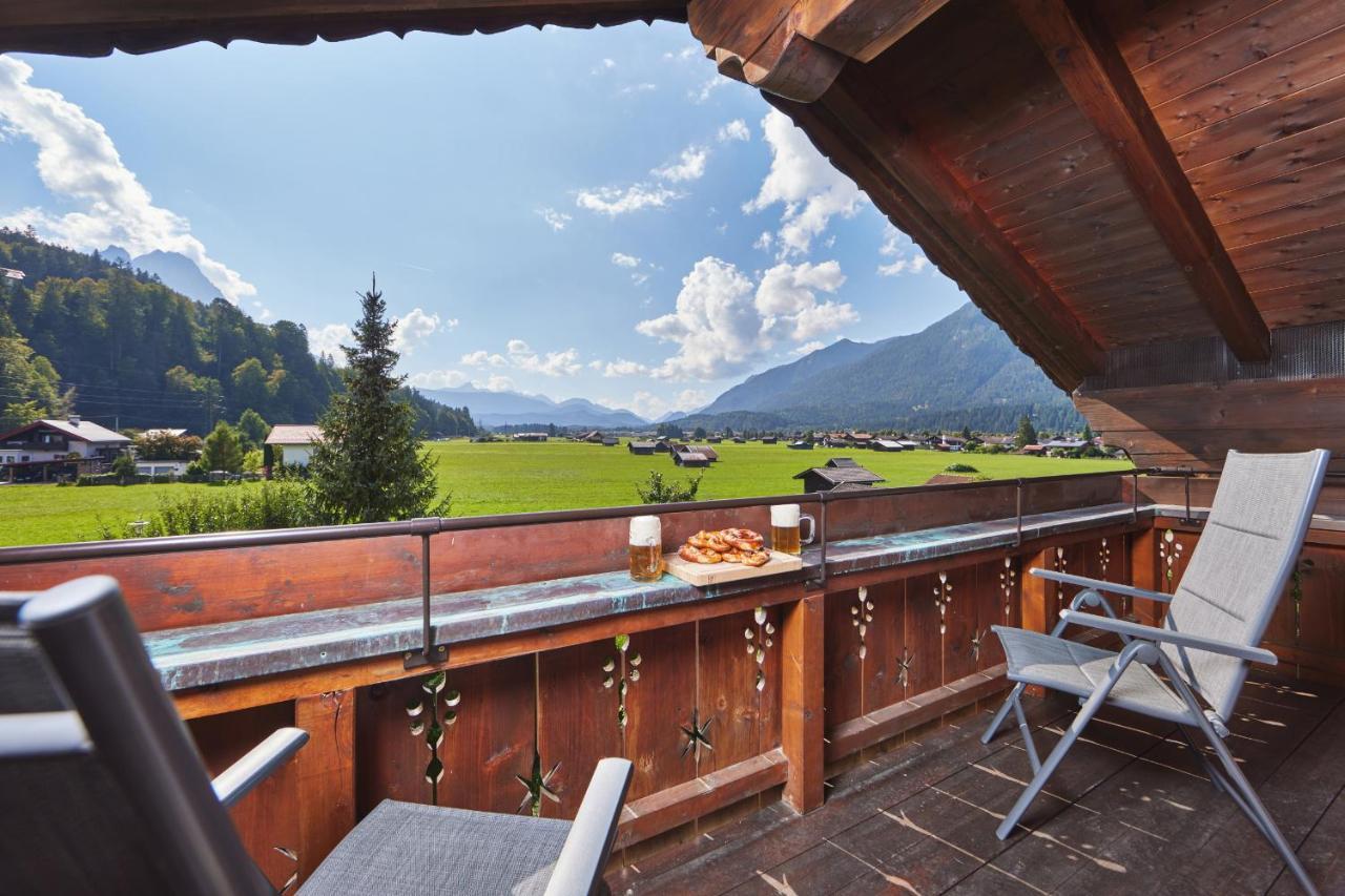 Ferienwohnung Haus Alpklang Garmisch-Partenkirchen Exterior foto